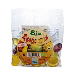 Ζαχαρωτά-φρουτάκια-exotic-mix-χωρίς-γλουτένη,-100gr,-Pural,-Orange-Bio