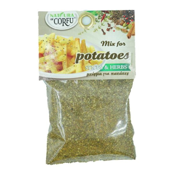 Μείγμα για πατάτες τηγανιτές 50gr naturals of corfu orange bio