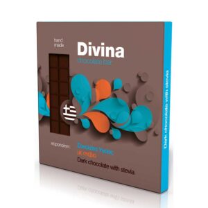 Σοκολάτα-υγείας-χωρίς-ζάχαρη,-90gr,-Divina,-Orange-Bio