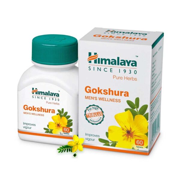 tribulus gokshura σε κάψουλες, himalaya, 60 caps, orange bio