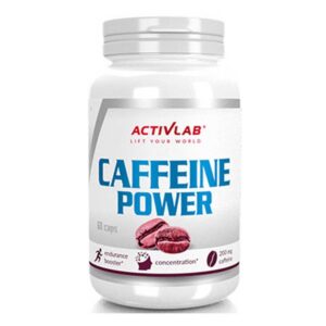 Caffeine-Power-200mg-ανά-κάψουλα,-ActivLab,-60-κάψουλες,-Orange-Bio