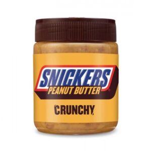 snickers φυστικοβούτυρο crunchy, 225gr, orange bio