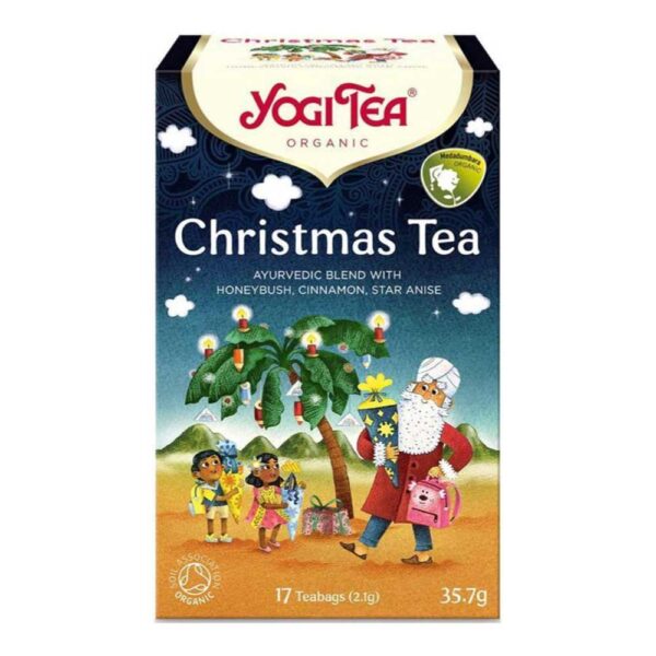 Χριστουγεννιάτικο τσάι, yogi tea, 17 φακελάκια, orange bio