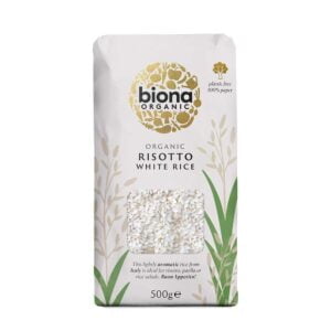 easy cook λευκό ρύζι για ριζότο, biona organic, 500gr, orange bio