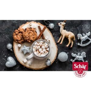 Μπισκότα με κομματάκια σοκολάτας και καρυκεύματα χωρίς γλουτένη, schar, 100gr, orange bio 1