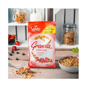 Δημητριακά-granola-με-φρούτα-του-δάσους,-Sante,-350gr,-Orange-Bio