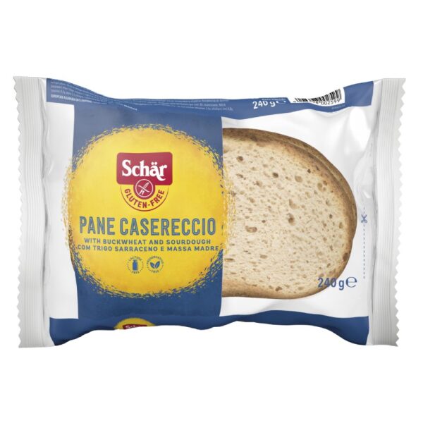 pane casereccio, Σπιτικό Ψωμί, Χωρίς γλουτένη, schar, 240gr, orange bio