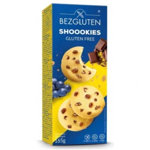 Μπισκότα shoookies με σταφίδα χωρίς γλουτένη, bezgluten, 165gr, orange bio
