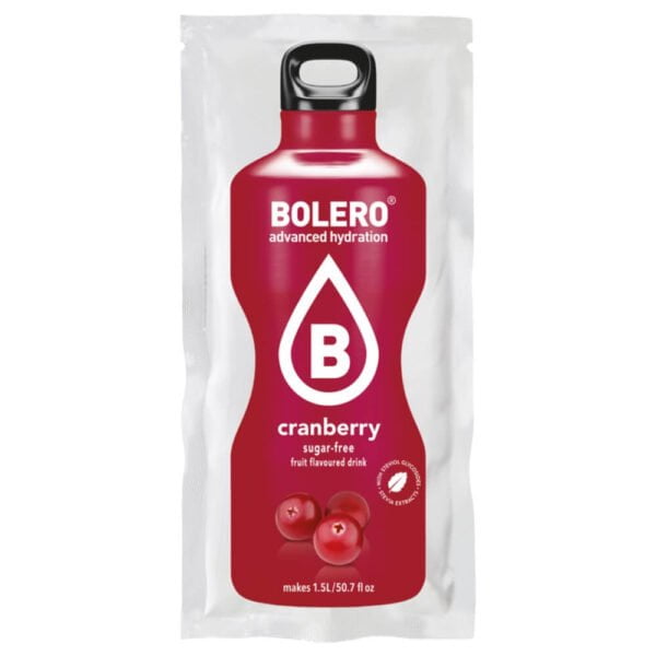 Χυμός cranberry σε σκόνη χωρίς γλουτένη, bolero, 9gr, orange bio 2