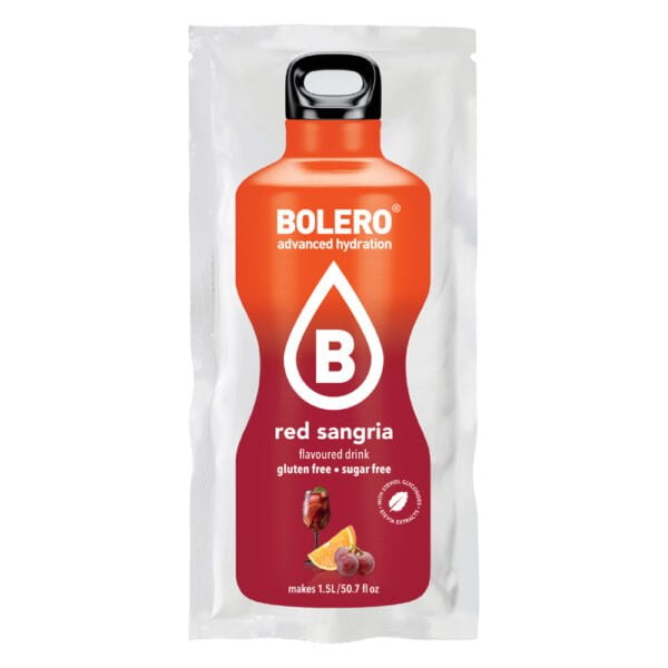 Κόκκινη σαγκρία χυμός σε σκόνη χωρίς γλουτένη, bolero, 9gr, orange bio