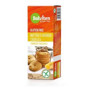 Μπισκότα βουτύρου χωρίς γλουτένη, balviten, 130gr, orange bio