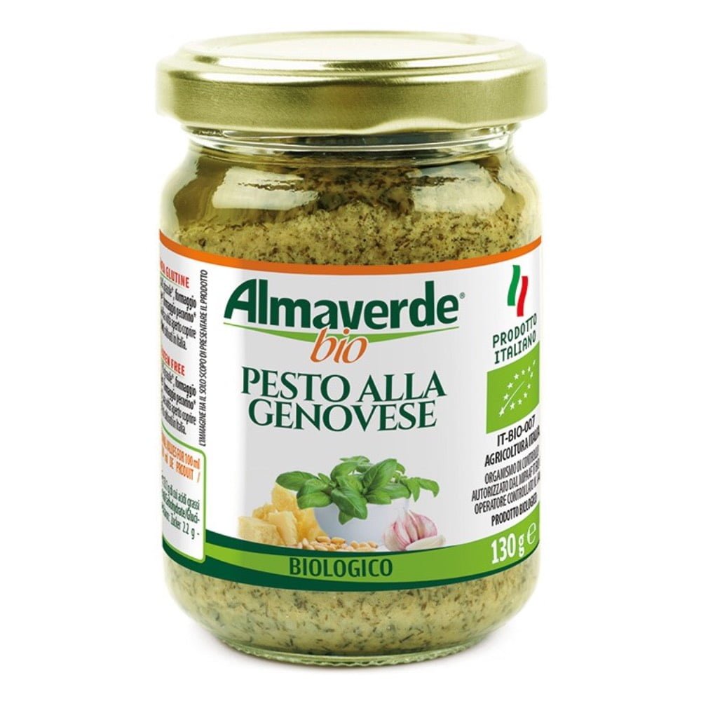 πέστο genovese χωρίς γλουτένη Almaverde 130gr Orange Bio