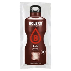 Στιγμιαίο ποτό με γεύση Kola σε σκόνη, χωρίς γλουτένη, Bolero, 9gr, Orange Bio